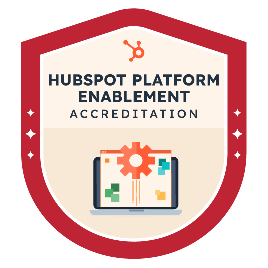 HubSpot Platform Enablement Accreditation badge