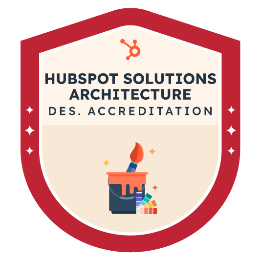 HubSpot Solutions Architecture badge